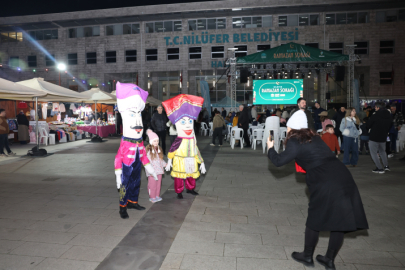 Ramazan’ın ruhu Nilüfer Ramazan Sokağı’nda yaşanıyor