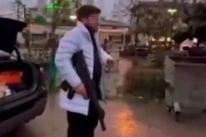 Bursa'da silahlı maganda havaya ateş açtı