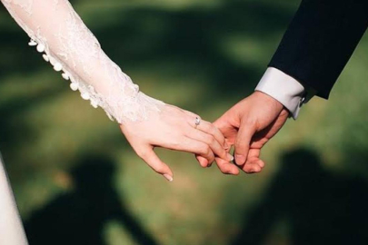 Evlenen çiftlerin sayısı 2025 yılında 552 bin 237 oldu