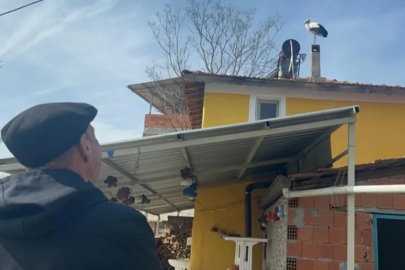 Leylek köyünde büyük sevinç