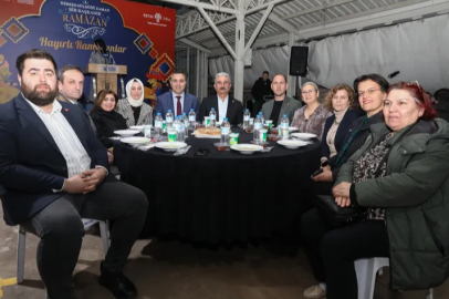 Bereket sofrası Yıldırım’da kuruldu