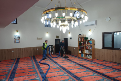 Büyükşehir'den Balkanlardaki camilerde Ramazan temizliği