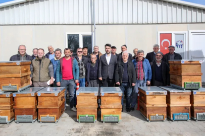 Büyükşehir'den kırsal üretime kovan desteği