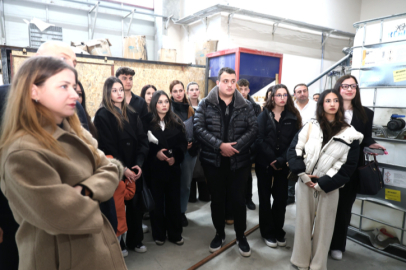 Osmangazi'de girişimci adayı gençlere yol gösteren ziyaret