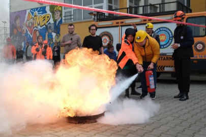 Yıldırım'da nefes kesen tatbikat