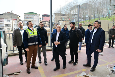 Piremir’de yol yarılandı