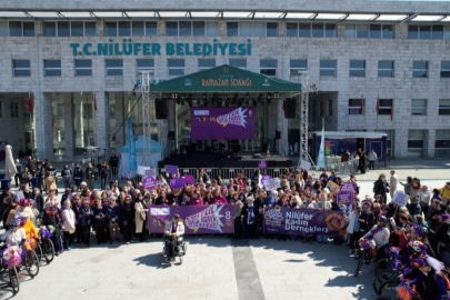 Nilüfer'de kadınlar tek ses oldu