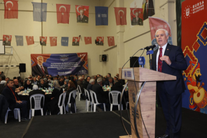 Başkan Bozbey, dağ yöresinin yanında