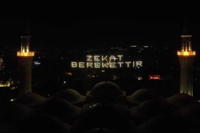 Ulucami'nin yeni mahyası Uludağ'dan görülüyor