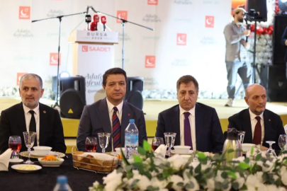 Sp Lideri Arıkan Bursa’da iftar programında konuştu