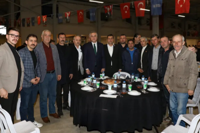 Kardeşlik sofrası Yenişehir'de kuruldu