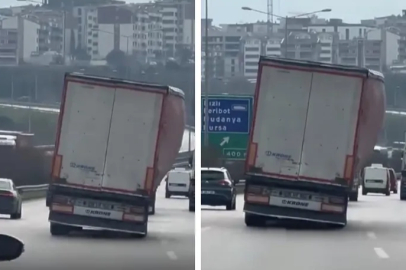 Bursa'da tehlikeli yolculuk