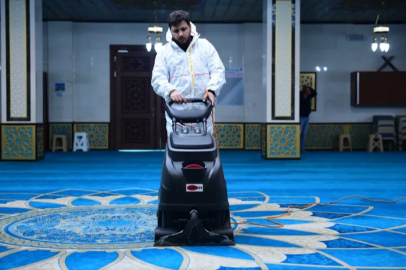 Kestel’de camiler Ramazan Bayramı’na hazırlanıyor