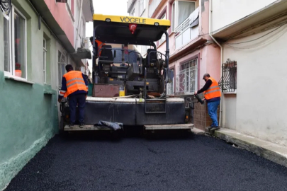 Osmangazi Belediyesi sokakları yenilemeye devam ediyor