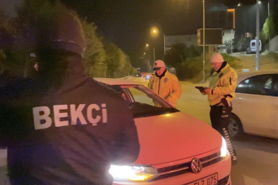 Bursa'da trafik ekiplerinden bayram denetimi