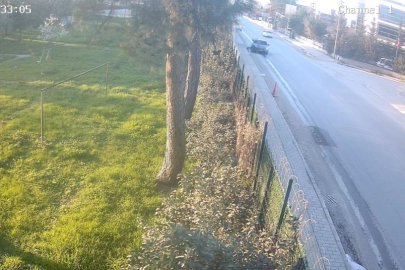 Bursa'da cinayet gibi kaza güvenlik kamerasında