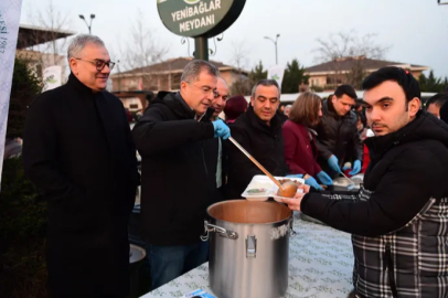 Osmangazi’de gönül sofraları Yenibağlar’da kuruldu