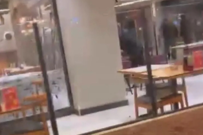 Bursa'da restoran savaş alanına döndü