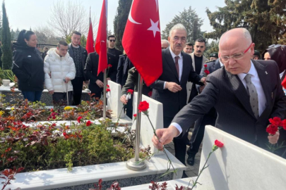 Bursa şehitlerini unutmadı