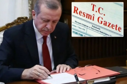 Cumhurbaşkanlığı tarafından yapılan atama kararları Resmi Gazete'de