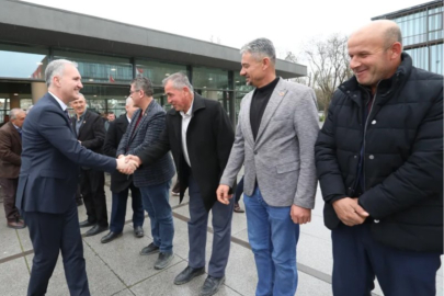 İnegöl Protokolü Bayramlaşma Töreninde Buluştu