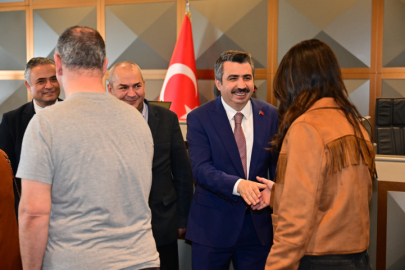 Yıldırım ailesi bayramlaştı