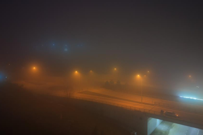 Bursa’da sis: Mudanya yolunda görüş mesafesi düştü