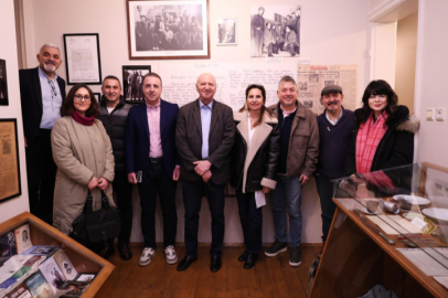 Bursa Basını Orhan Kemal Müzesi’ni gezdi