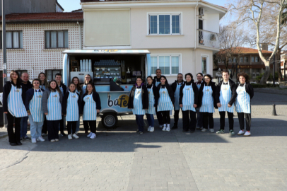 Mudanya'da gençler işinin başında!