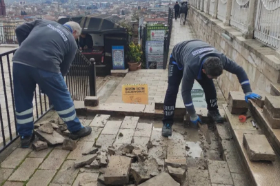 Tarihi Tophane Meydanı yenilendi