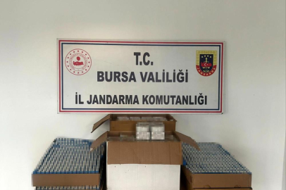 Bursa'da kaçak sigara operasyonu