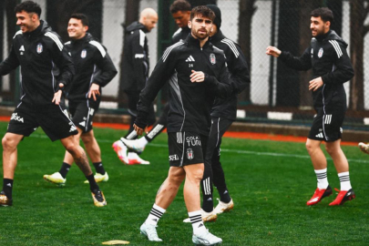 Beşiktaş, Fenerbahçe maçı hazırlıklarını sürdürdü