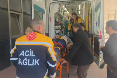 Bursa'da çatıdan düşen usta ağır yaralandı