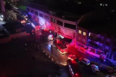 Bursa'da depoda yangın paniği