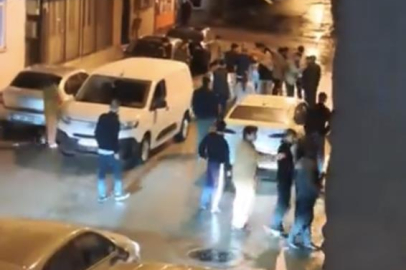 Bursa’da sokak ortasında meydan muharebesi gibi kavga