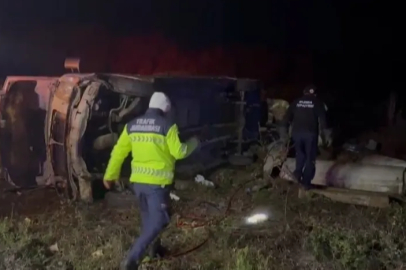 Bursa'da feci kaza: 1 ölü, 12 yaralı