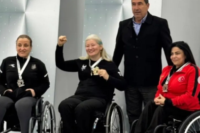 Bursalı milli sporcu Türkiye birincisi oldu