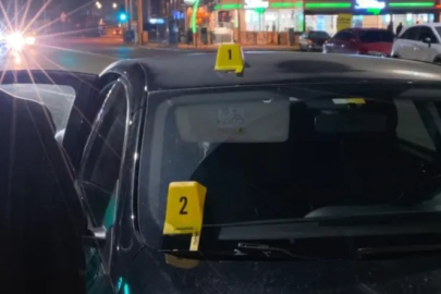 Bursa'da seyir halindeki otomobile yorgun mermi şoku