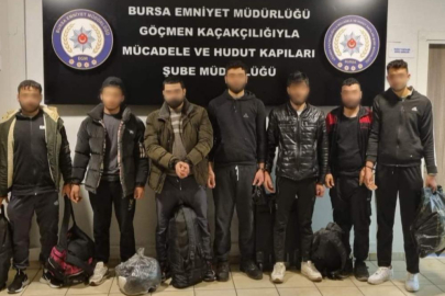 Bursa’da kiralık evde kaçak göçmen ağı polis operasyonuyla çökertildi