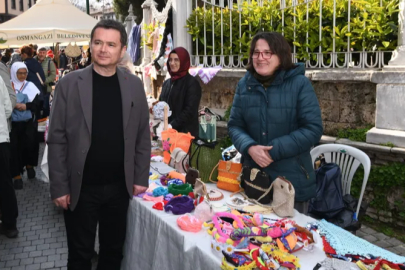 Osmangazi’de kadınların el emeği büyük beğeni topladı