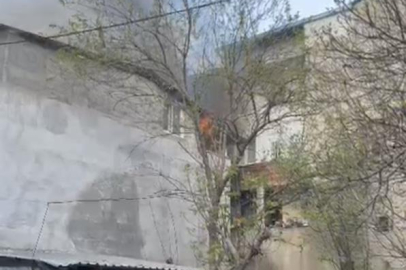 Bursa'da çatı katında korkutan yangın