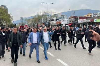 Bursa'da seçim gerginliği Ankara yoluna taştı