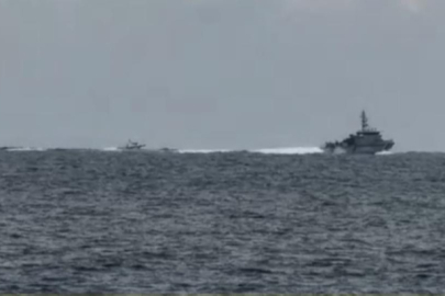 Yunanlılar, Türk Sahil Güvenlik botu gelince arkasına bakmadan kaçtı