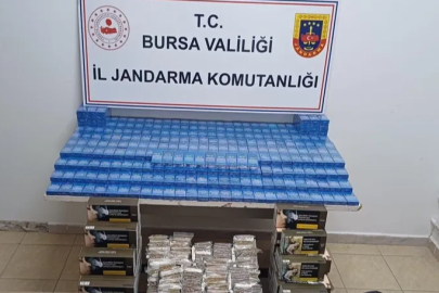 Bursa'da kaçak tütün operasyonu