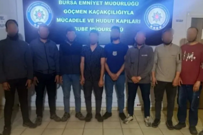 Bursa polisi, göçmen kaçakçılığına dur dedi