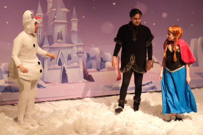 Yıldırımlı çocukların tiyatro keyfi