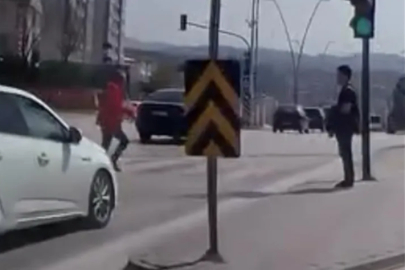 Bursa'da facia teğet geçti