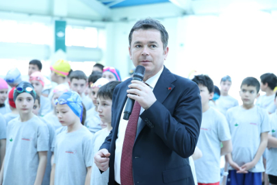 Osmangazi’de kulaçlar Çocuk Bayramı için atıldı