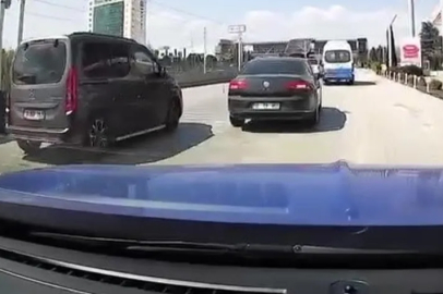 Bursa'da makas atan sürücü kazaya davetiye çıkardı