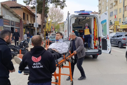 Bursa’da yola fırlayan araç kazaya yol açtı: 1 yaralı